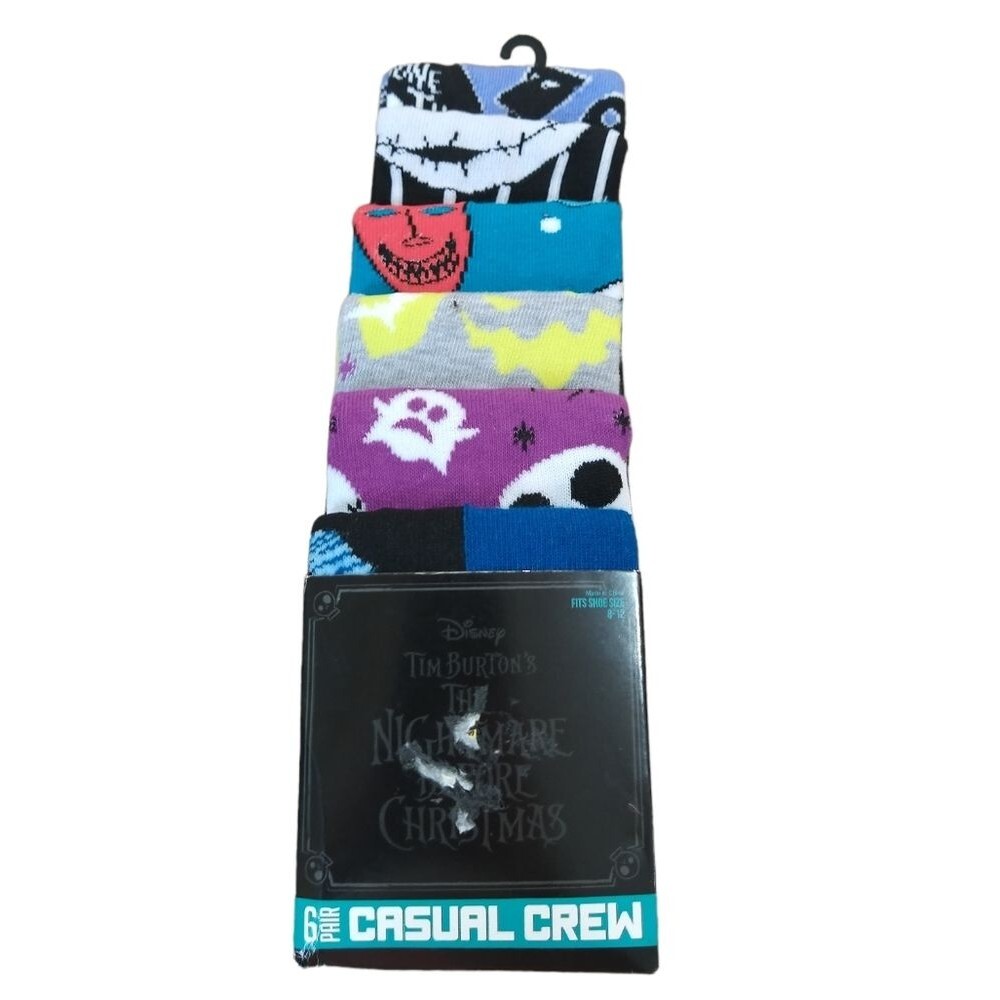 NWT Bioworld The Nightmare Before Christmas Crew Socks